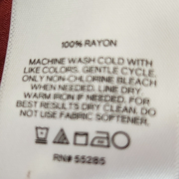 Express solid wrap front top in copper. - Picture 7 of 7